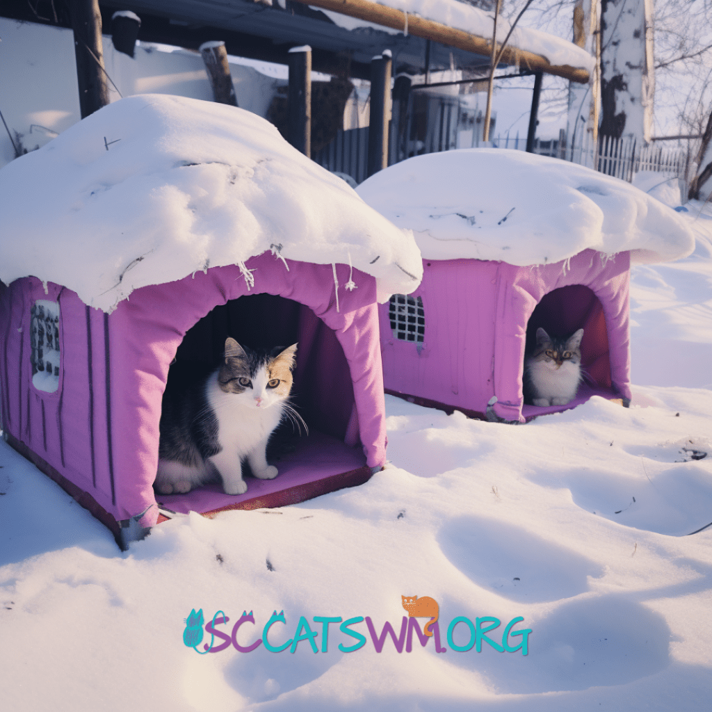 cats in shelters in winter Second Chance Cats of West Michigan