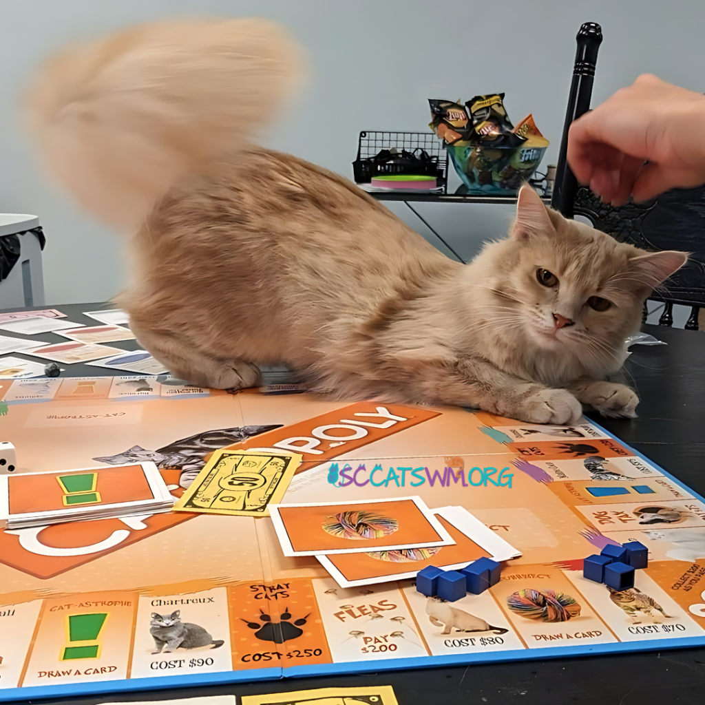 game night events in grand rapids michigan cat playing catopoly